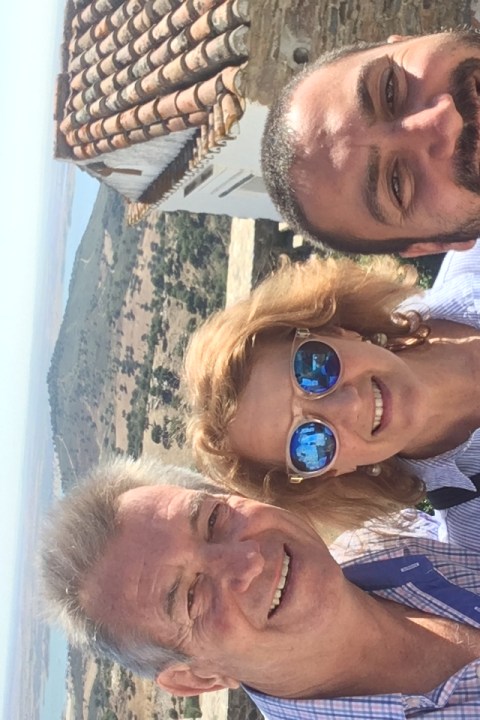 a group of people posing for the camera